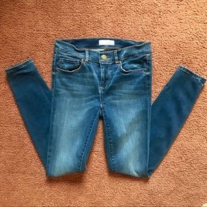 LOFT Denim Leggings size 0